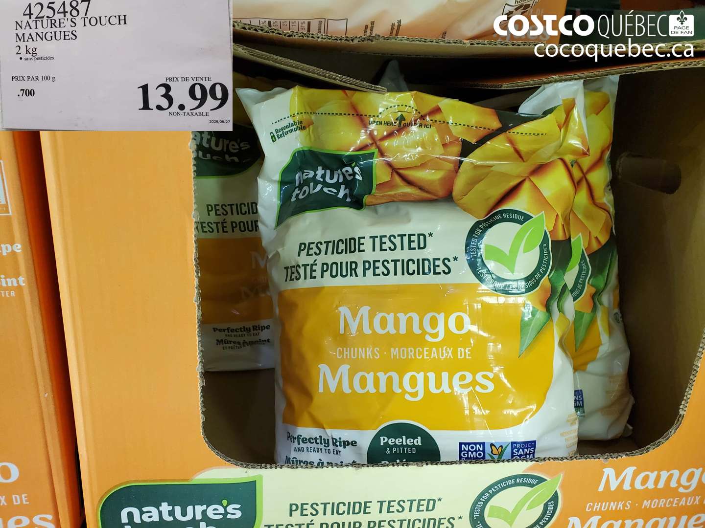 425487 NATURE'S TOUCH MANGUES $13.99