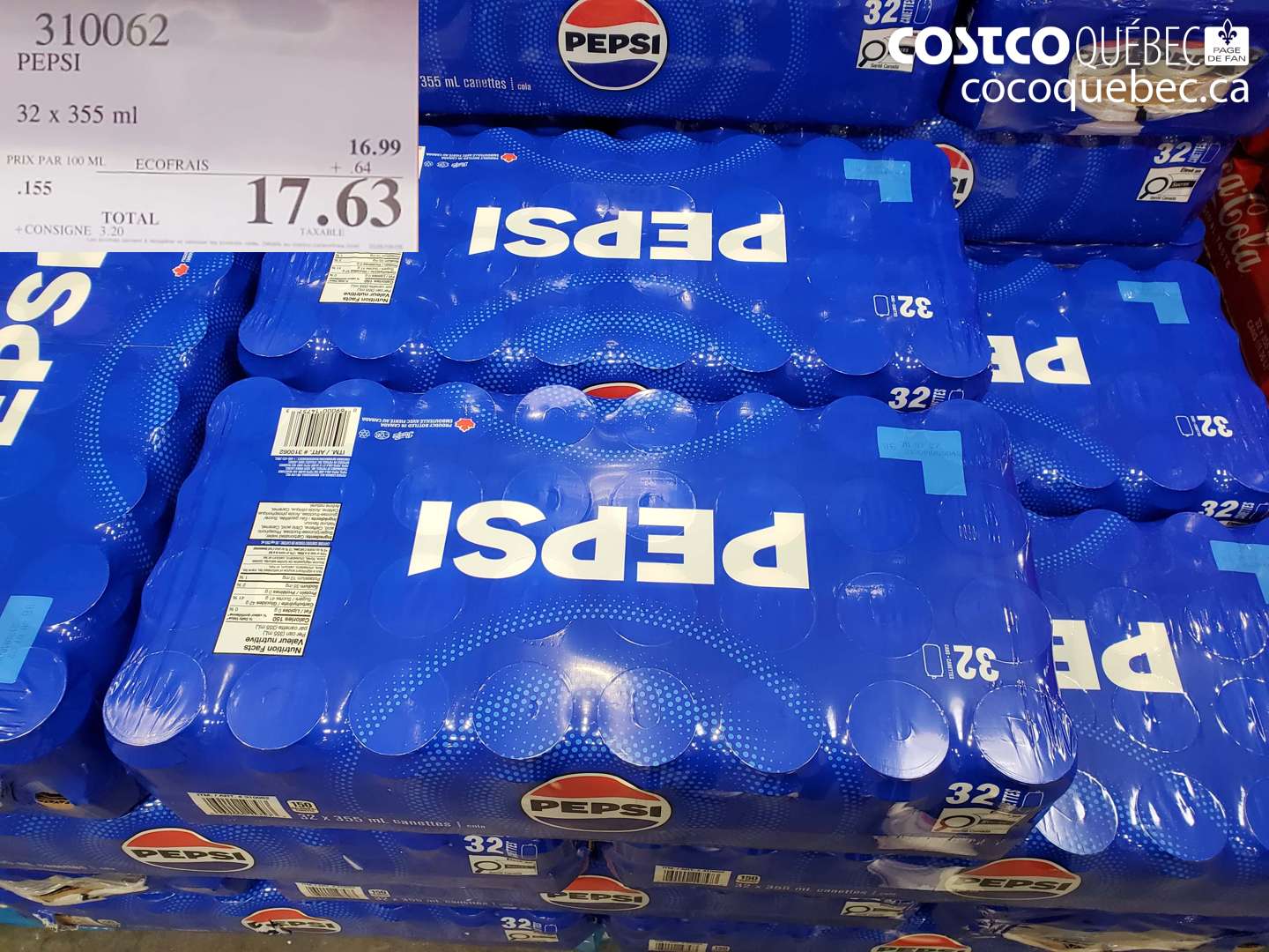310062 PEPSI $17.63