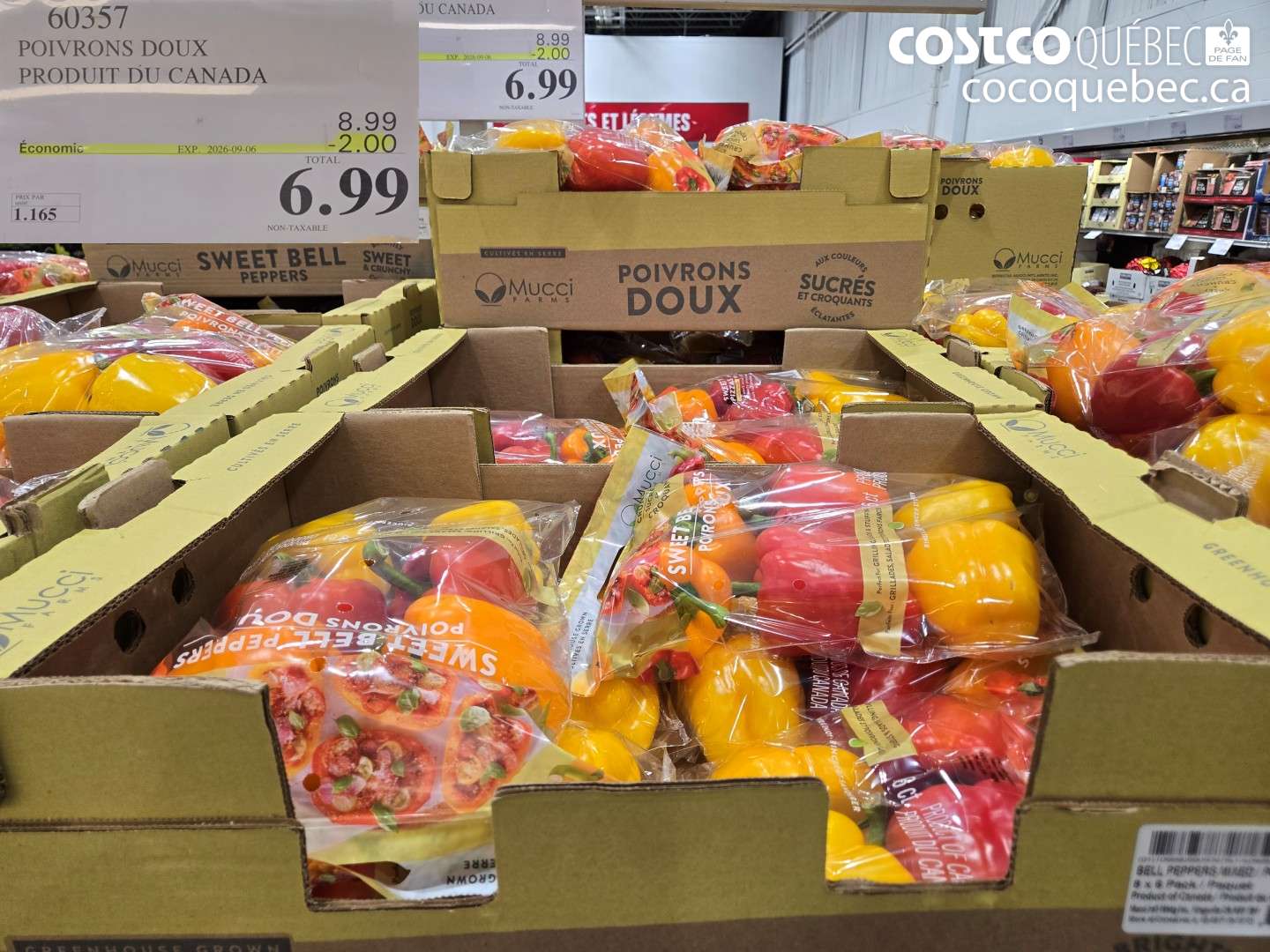 60357 POIVRONS DOUX ($2.00 INSTANT SAVINGS EXPIRES ON 2026-09-06) $6.99