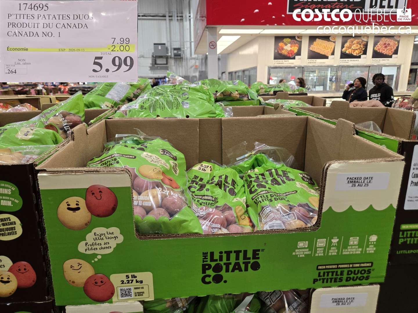 174695 P'TITES PATATES DUOS ($2.00 INSTANT SAVINGS EXPIRES ON 2026-09-13) $5.99