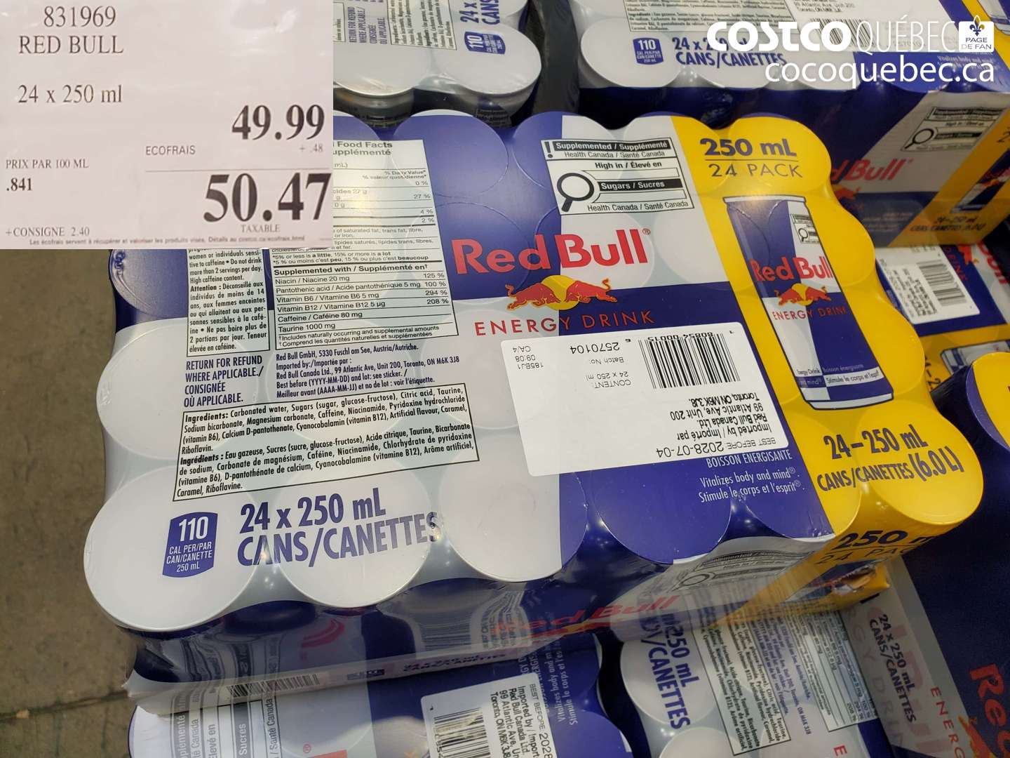 831969 RED BULL $49.99