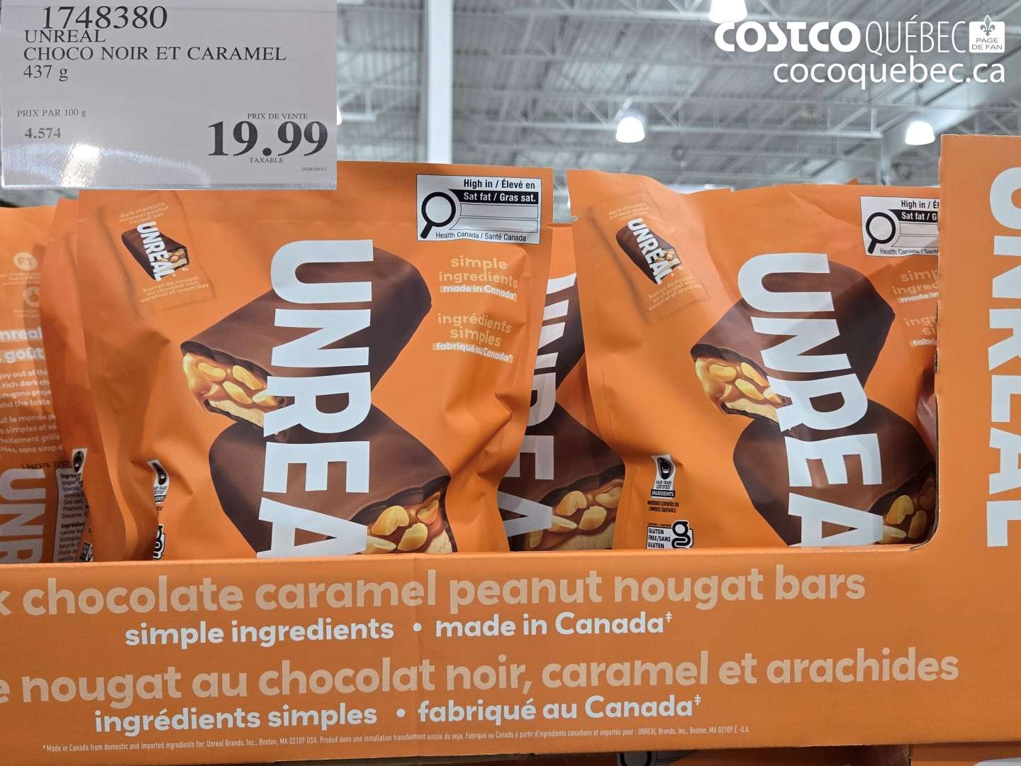 1748380 UNREAL CHOCO NOIR ET CARAMEL $19.99