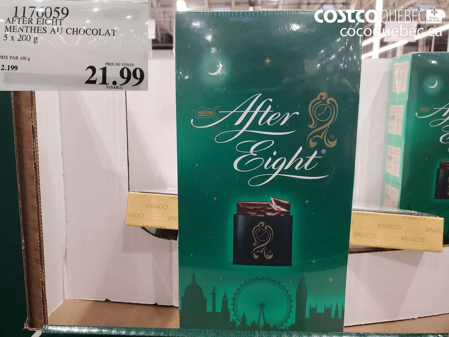 1176059 AFTER EIGHT MENTHES AU CHOCOLAT $21.99