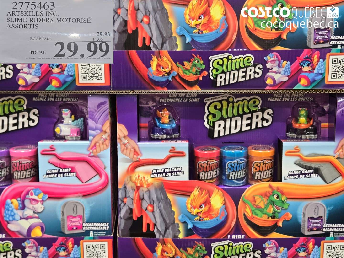 2775463 ARTSKILLS INC. SLIME RIDERS MOTORISÉ ASSORTIS $29.99