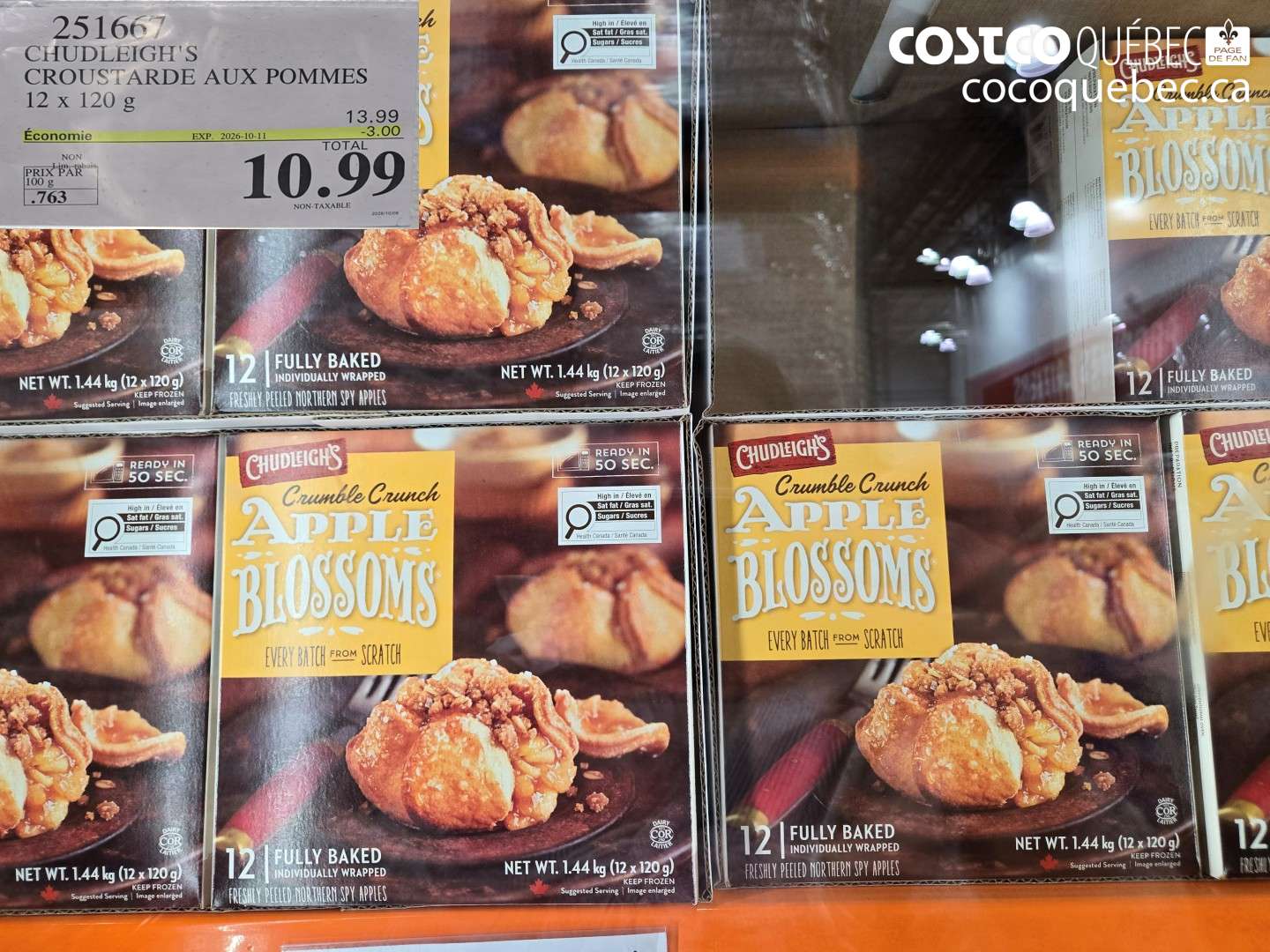 251667 CHUDLEIGH'S CROUSTARDE AUX POMMES ($3.00 INSTANT SAVINGS EXPIRES ON 2026-10-11) $10.99