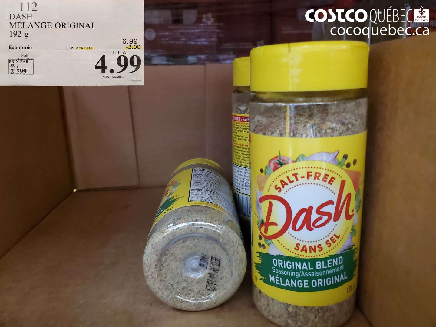 112 DASH MÉLANGE ORIGINAL ($2.00 INSTANT SAVINGS EXPIRES ON 2026-10-11) $4.99