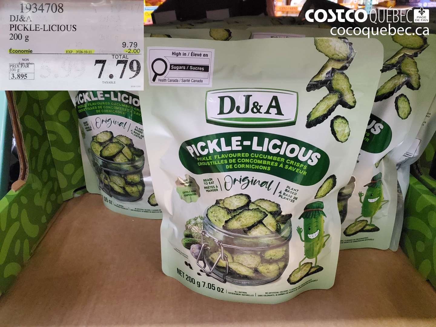 1934708 DJ&A PICKLE-LICIOUS ($2.00 INSTANT SAVINGS EXPIRES ON 2026-10-11) $7.79