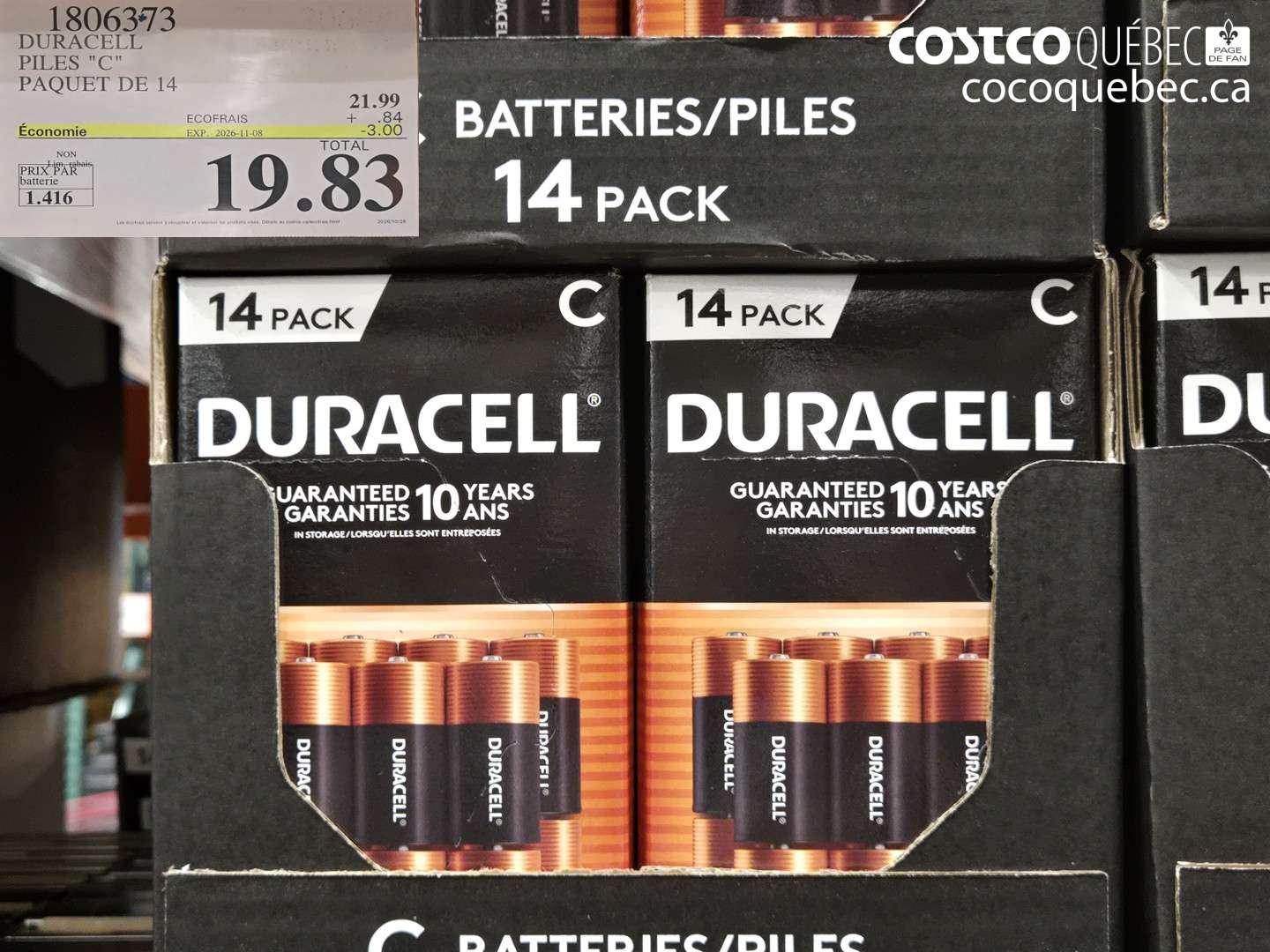 1806373 DURACELL PILES 