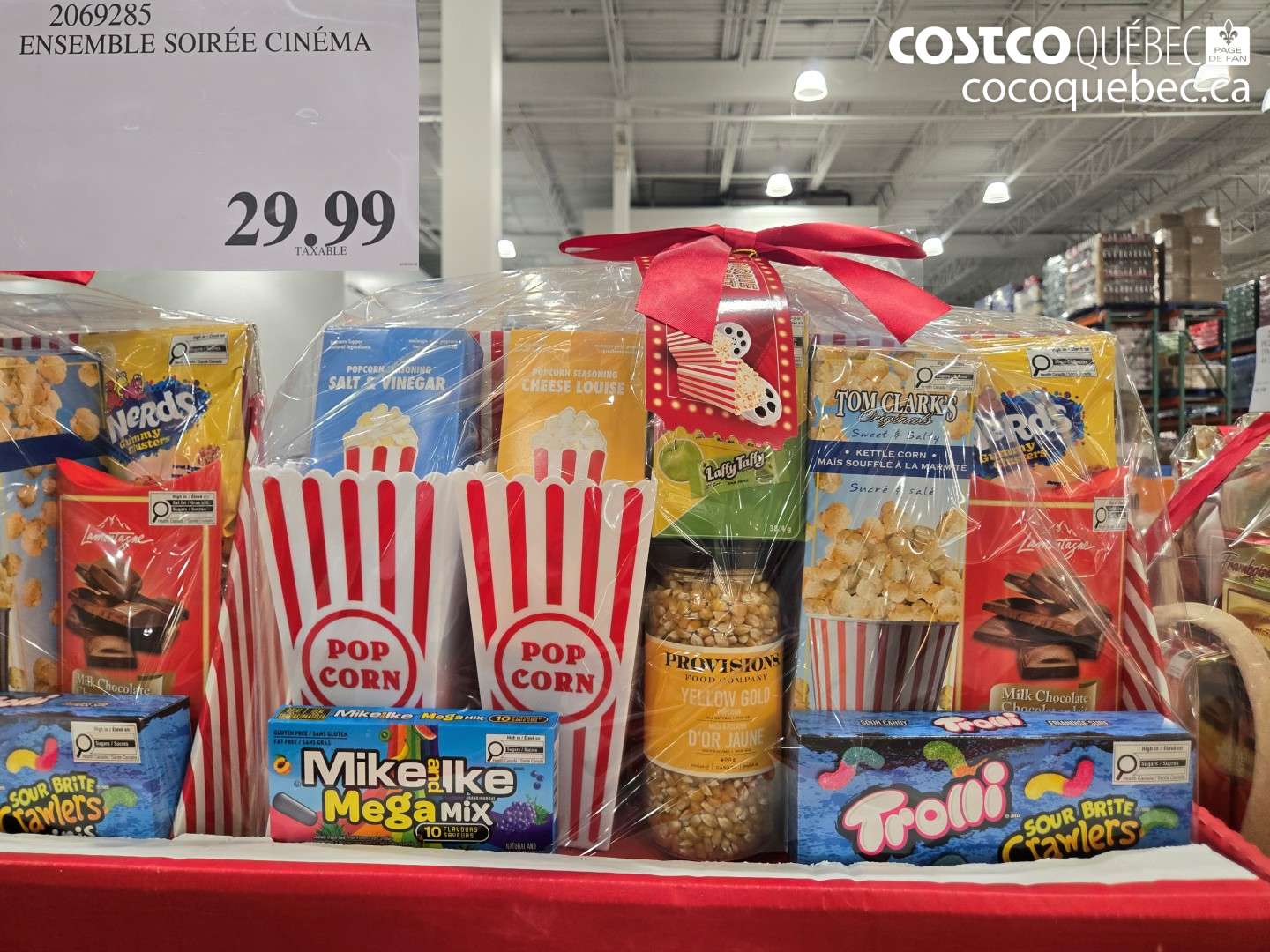 2069285 ENSEMBLE SOIRÉE CINÉMA $29.99