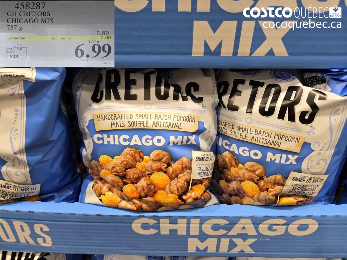 458287 GH CRETORS CHICAGO MIX ($2.00 INSTANT SAVINGS EXPIRES ON 2026-10-11) $6.99