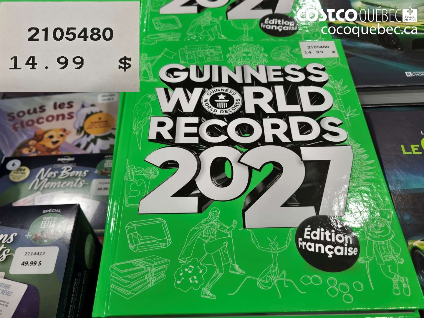 2105480 Guiness World Record $14.99