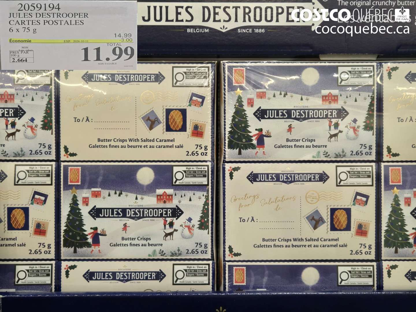 2059194 JULES DESTROOPER CARTES POSTALES ($3.00 INSTANT SAVINGS EXPIRES ON 2026-10-11) $11.99