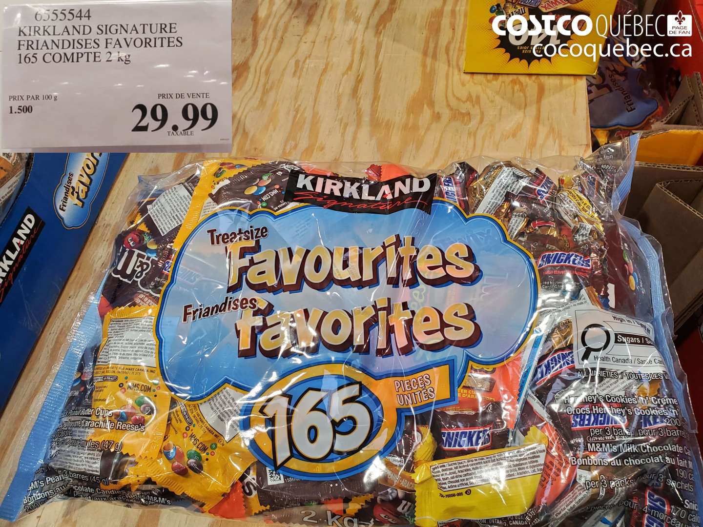 6555544 KIRKLAND SIGNATURE FRIANDISES FAVORITES $29.99