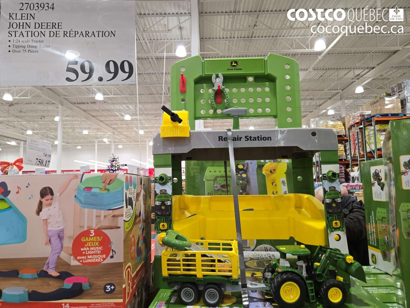2703934 KLEIN JOHN DEERE STATION DE RÉPARATION $59.99