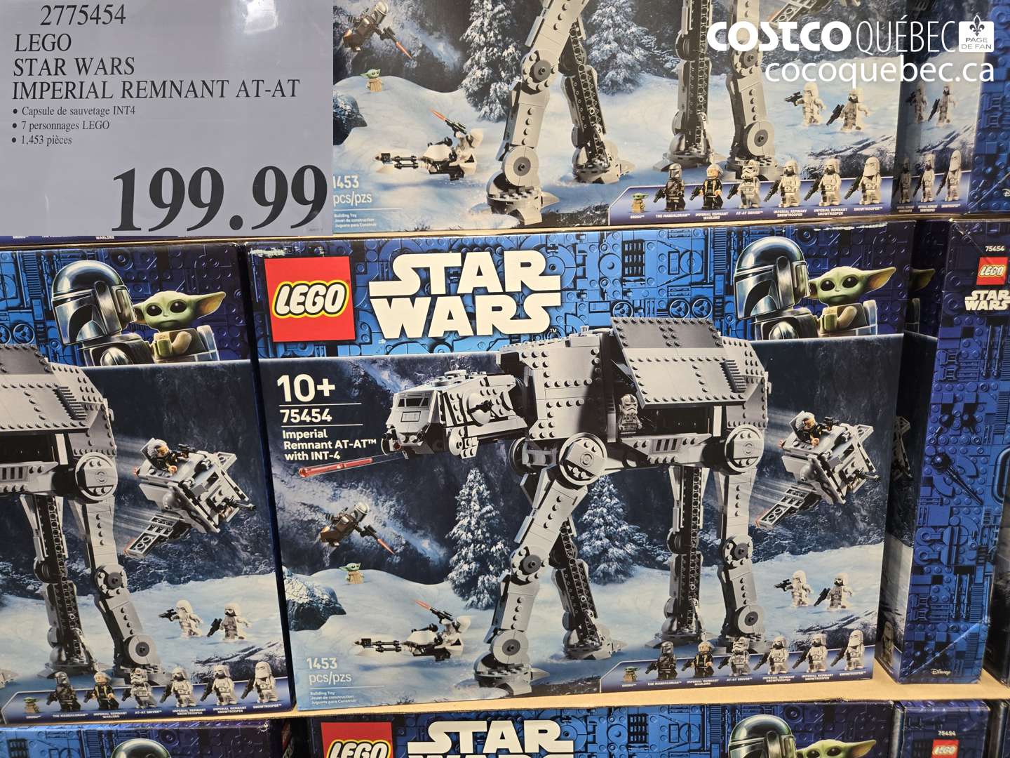 2775454 LEGO STAR WARS IMPERIAL REMNANT AT-AT $199.99