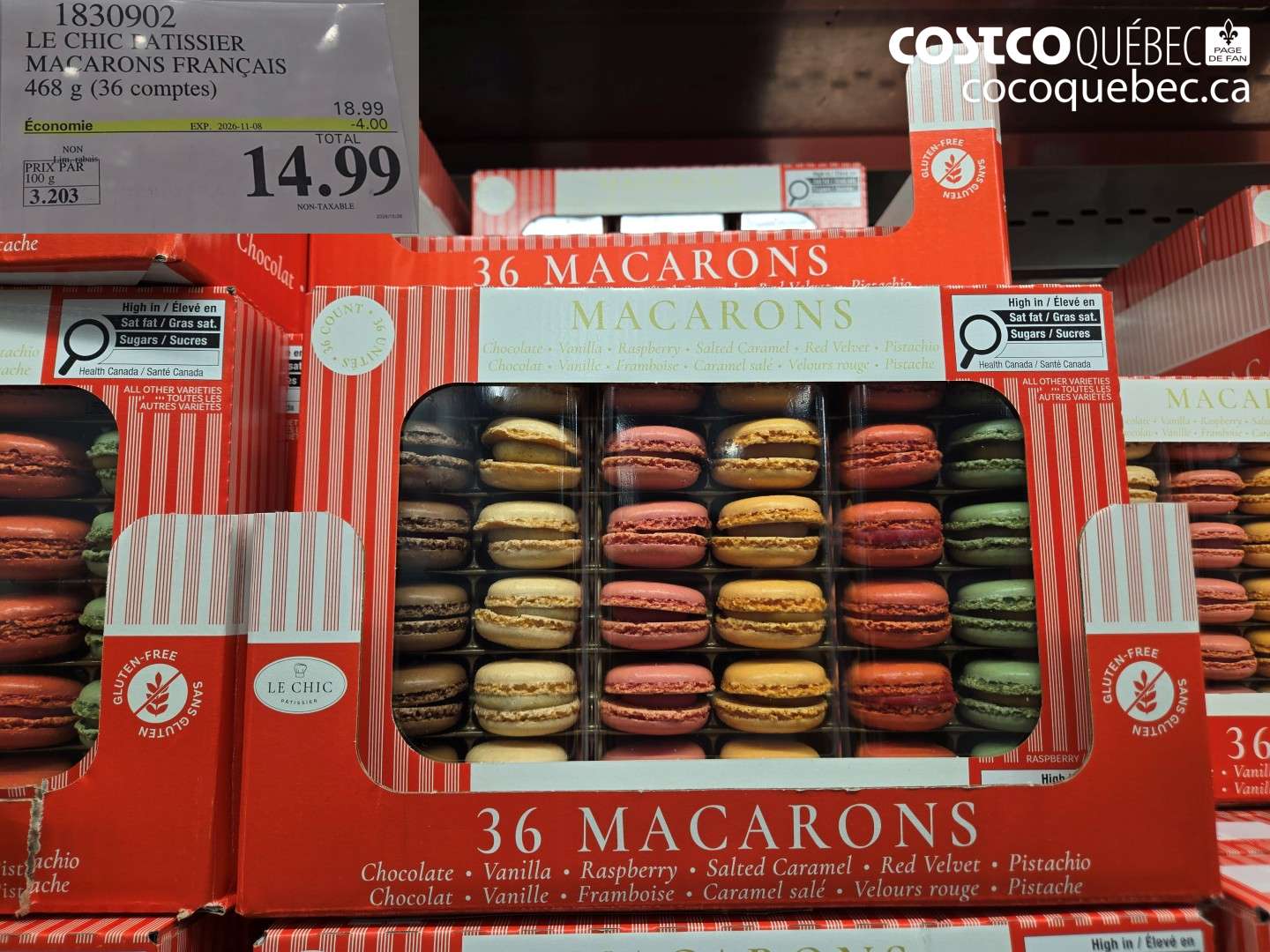 1830902 LE CHIC PATISSIER MACARONS FRANÇAIS ($4.00 INSTANT SAVINGS EXPIRES ON 2026-11-08) $14.99
