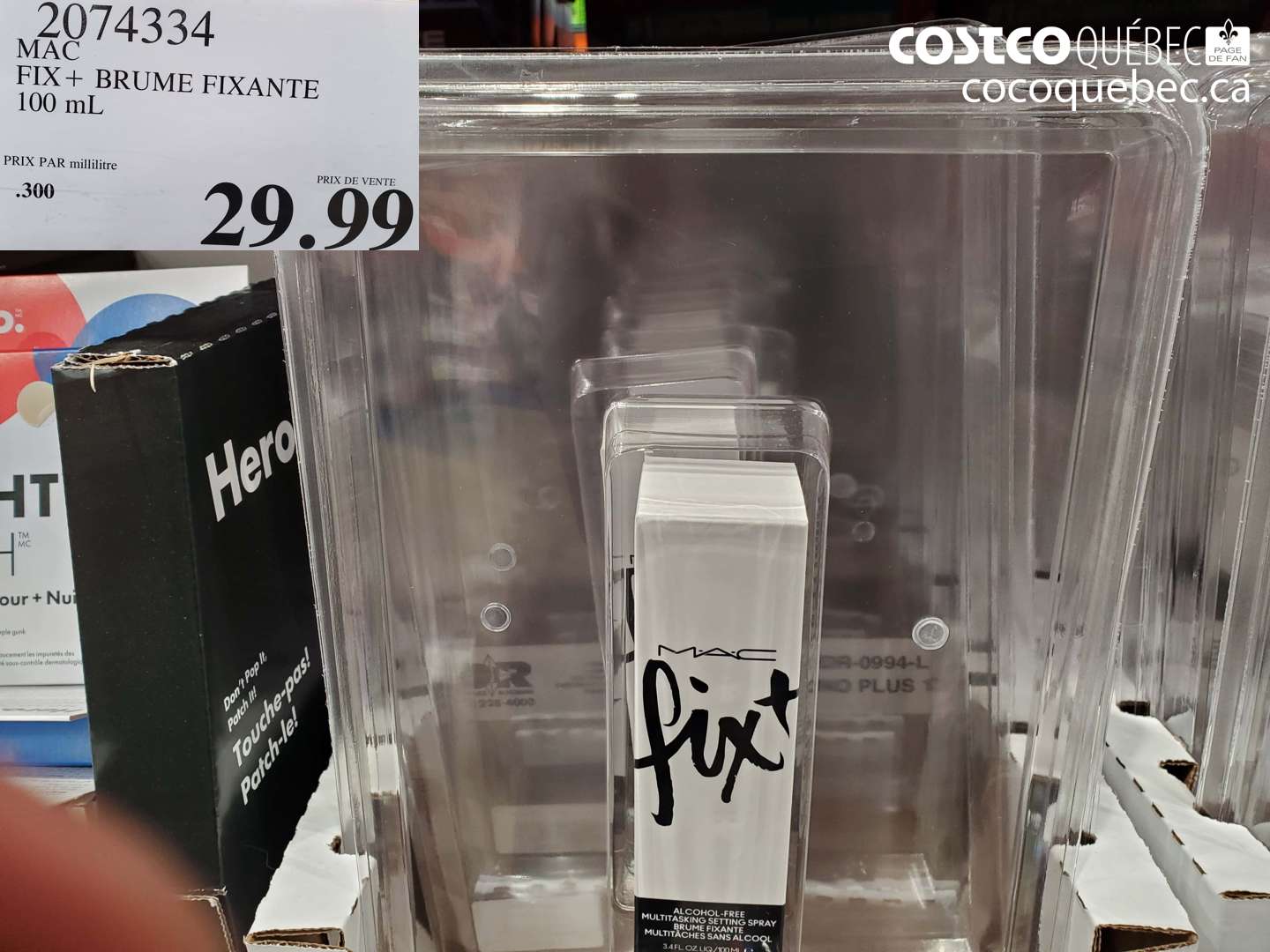 2074334 MAC FIX + BRUME FIXANTE 100 ML $29.99