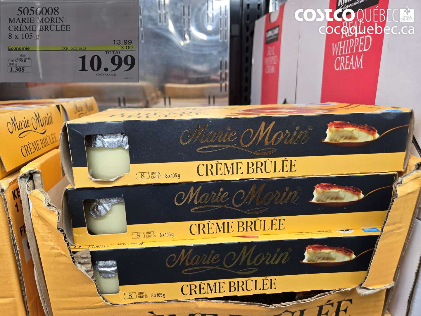 5056008 MARIE MORIN CRÈME BRÛLÉE ($3.00 INSTANT SAVINGS EXPIRES ON 2026-10-25) $10.99