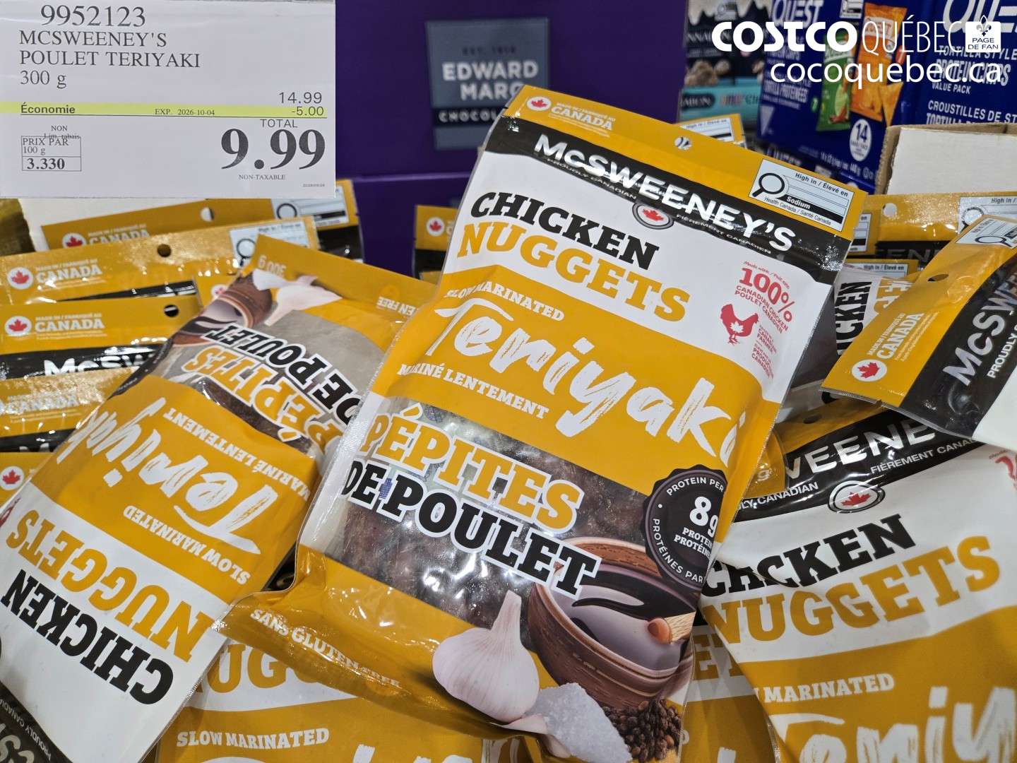 9952123 MCSWEENEY'S POULET TERIYAKI ($5.00 INSTANT SAVINGS EXPIRES ON 2026-10-04) $9.99