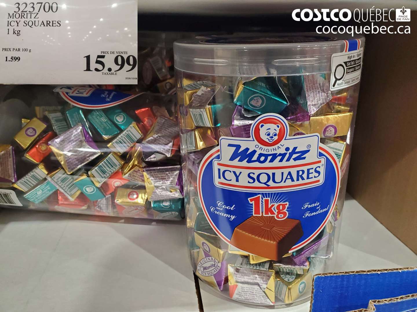 323700 MORITZ ICY SQUARES $15.99