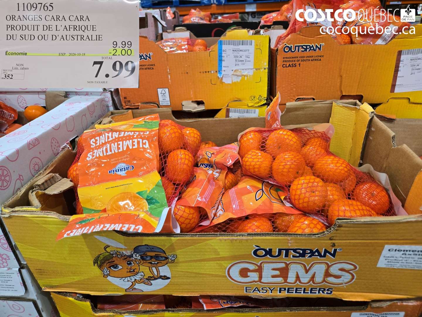 1109765 ORANGES CARA CARA ($2.00 INSTANT SAVINGS EXPIRES ON 2026-10-18) $7.99