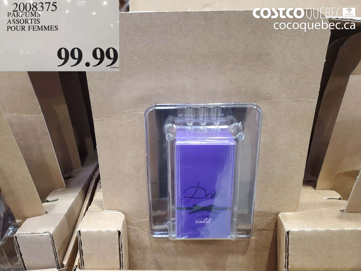 2008375 PARFUMS ASSORTIS POUR FEMMES $99.99