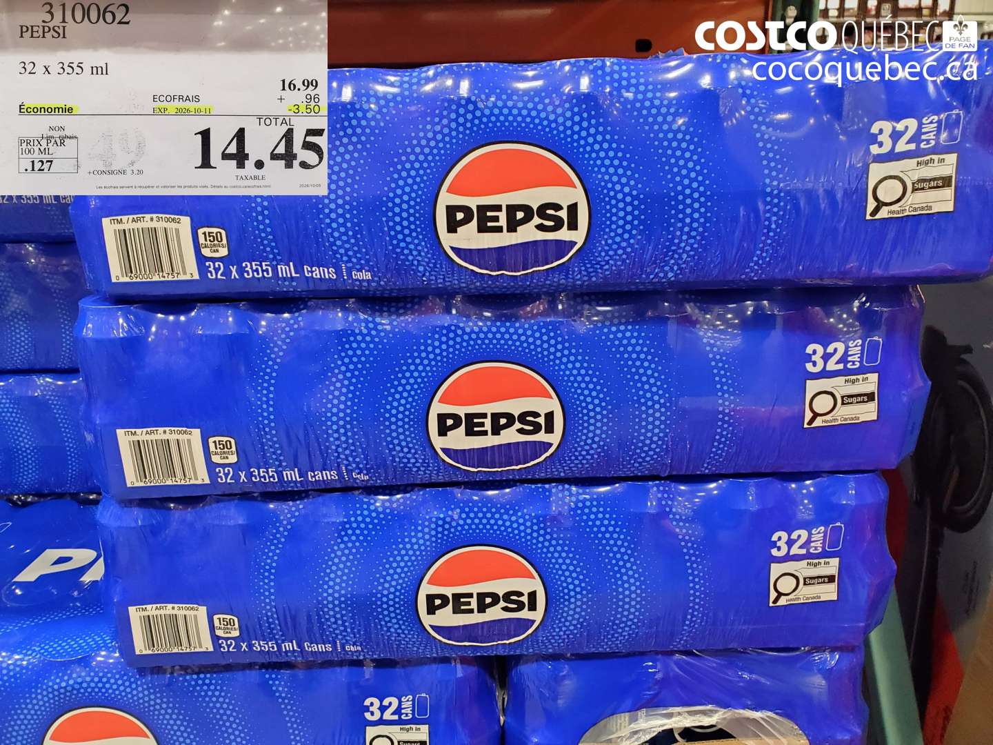 310062 PEPSI ($3.50 INSTANT SAVINGS EXPIRES ON 2026-10-11) $14.45