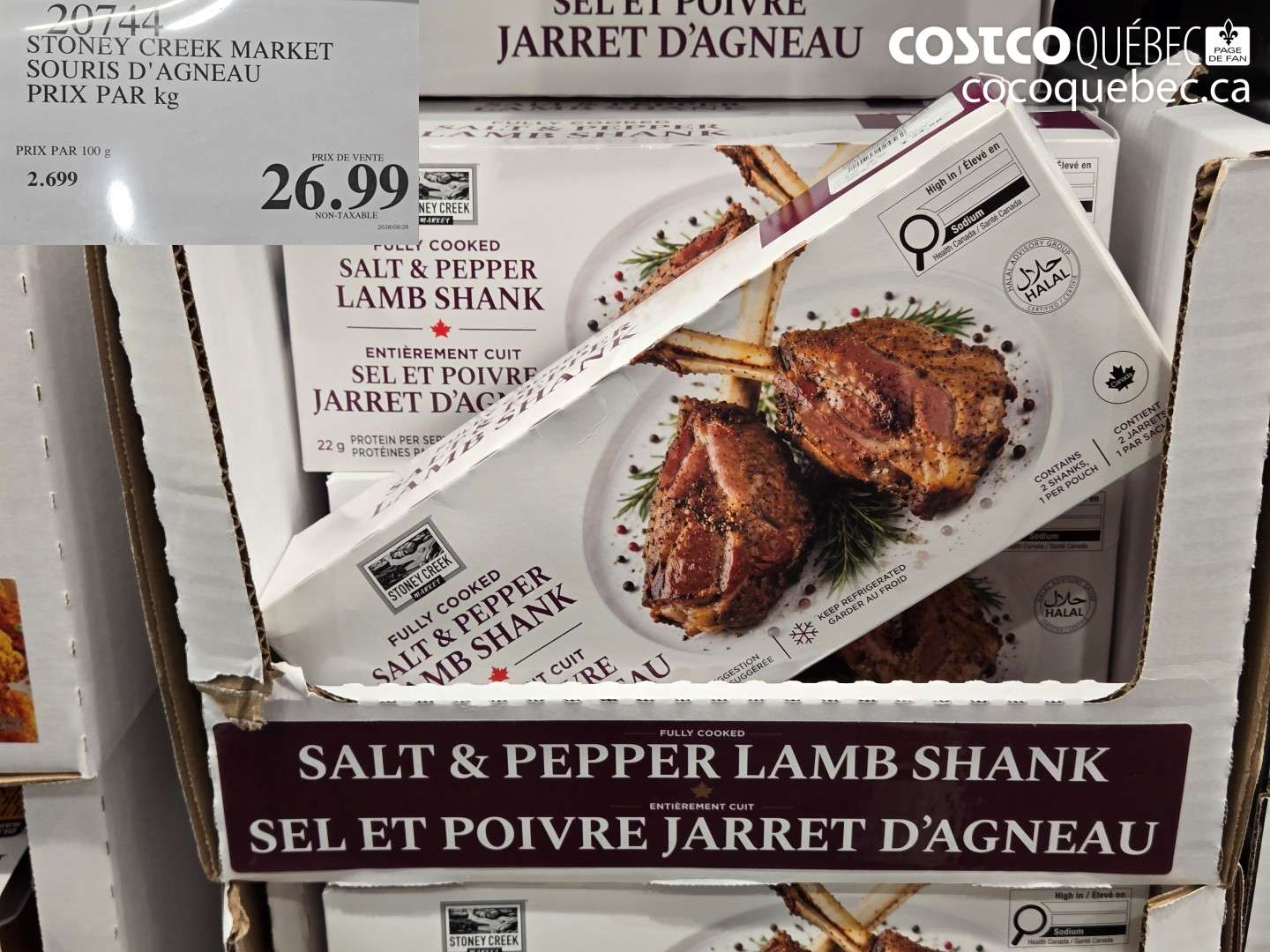 20744 STONEY CREEK MARKET SOURIS D'AGNEAU $26.99