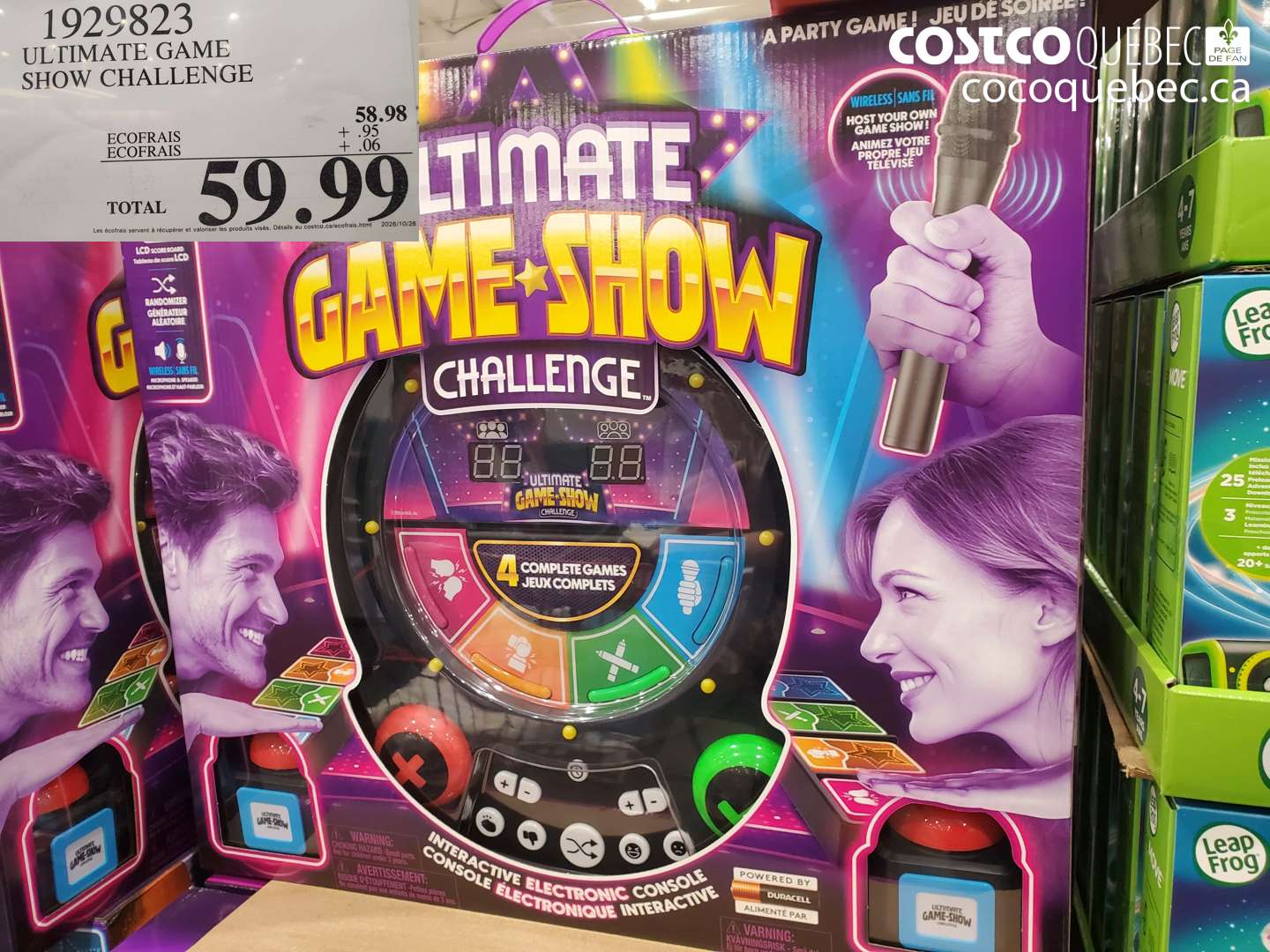 1929823 ULTIMATE GAME SHOW CHALLENGE $59.99