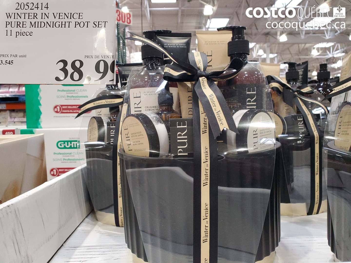 2052414 WINTER IN VENICE PURE MIDNIGHT POT SET $38.99