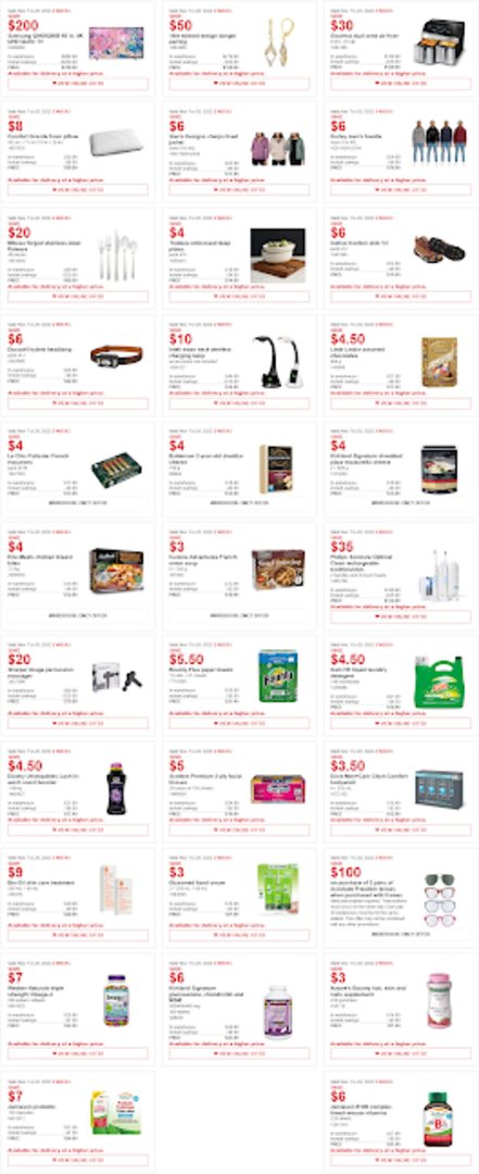 Ventes de circulaires Costco/Costco Flyer Sales Nov 21 to 27 2022 - Costco  Quebec Fan Blog