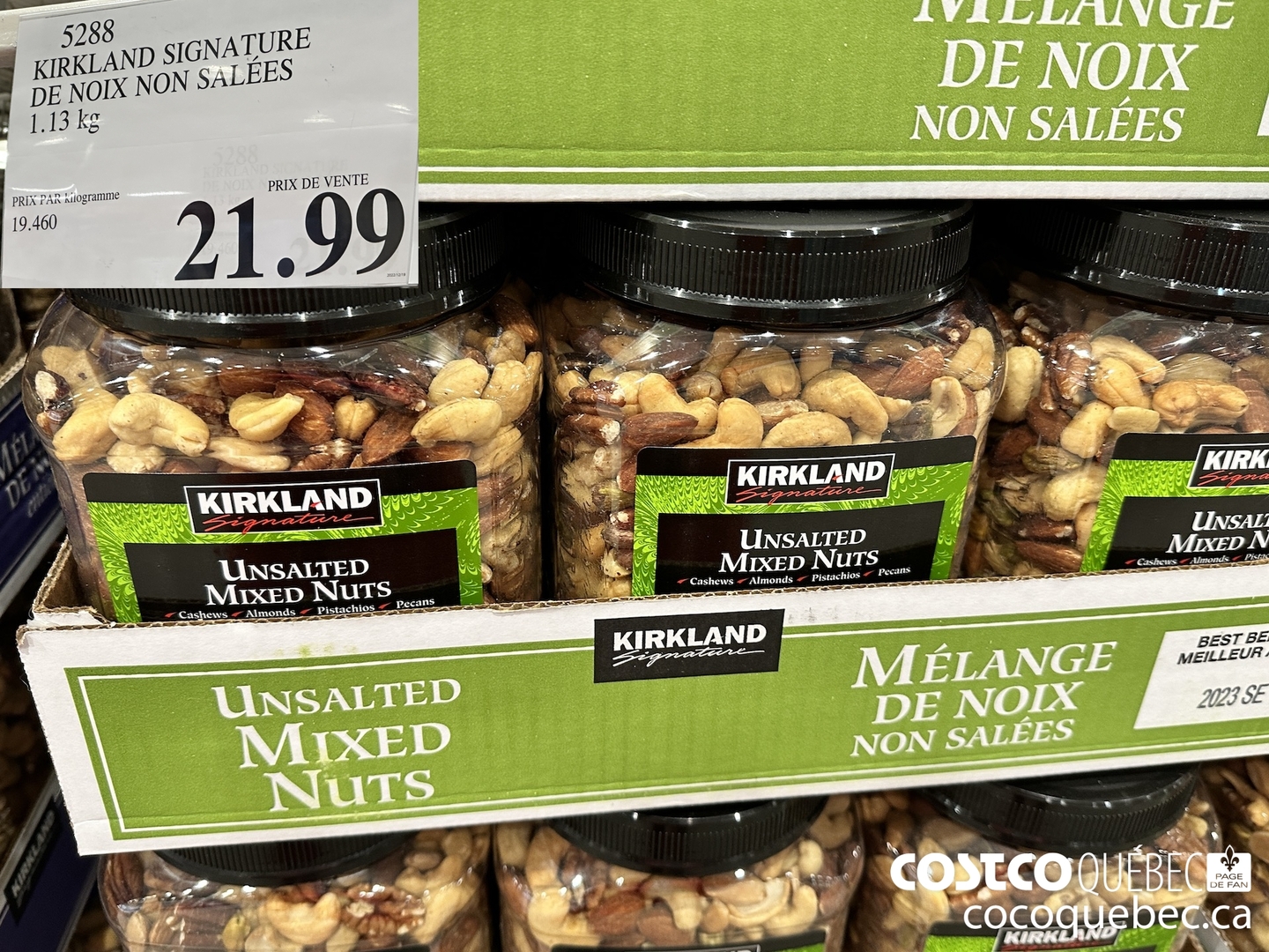 Yupik Amandes Grillées (Non Salées), 1Kg