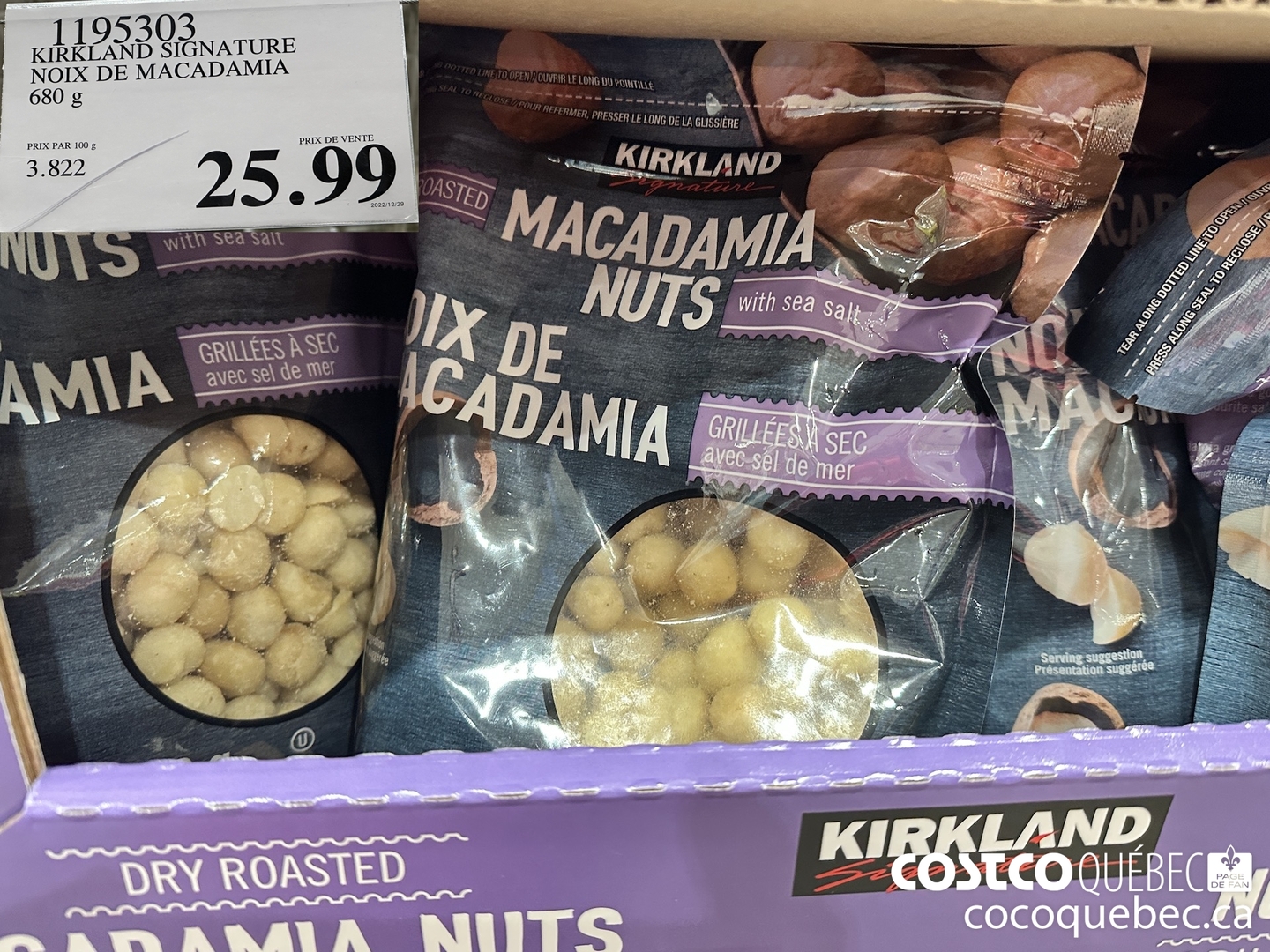 Good épices Noix de Macadamia 1kg (Préco)