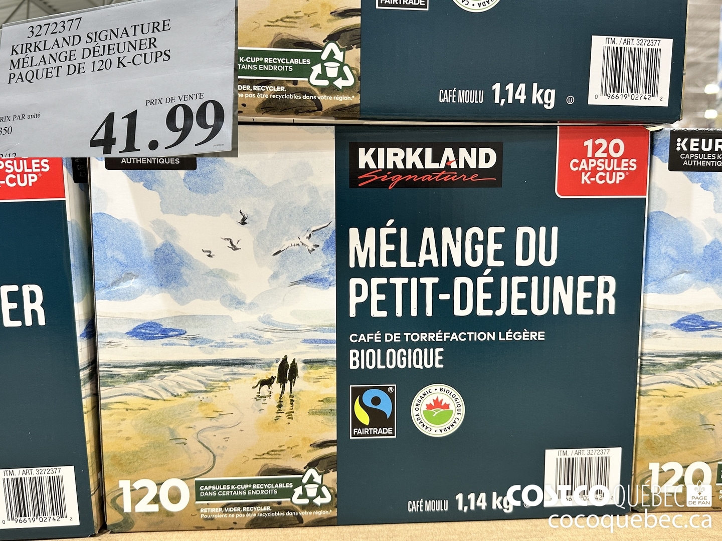 Kirkland Signature - Café en grains espresso torréfié par