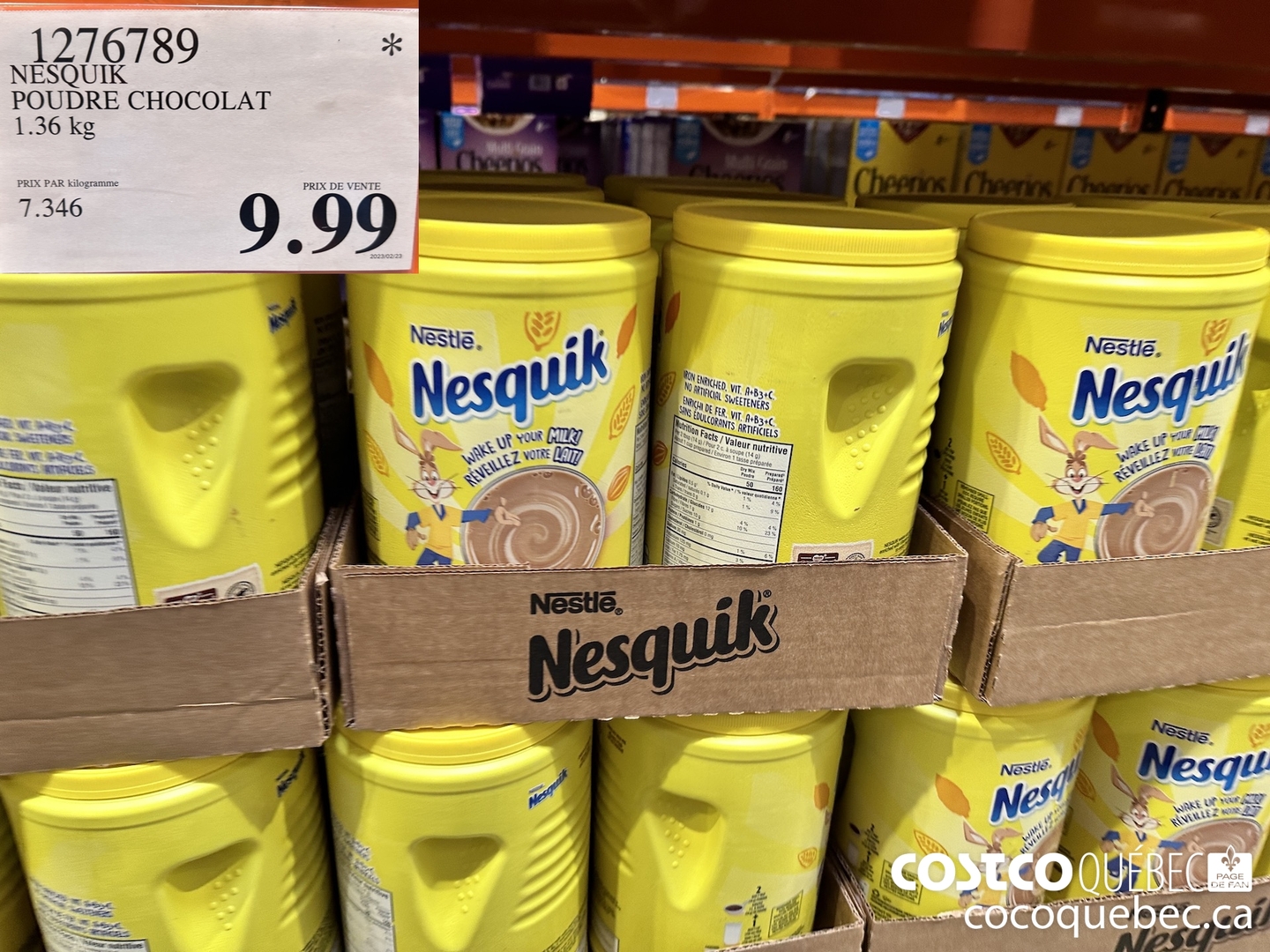 NESQUIK en poudre - chocolat (1.36 kg)