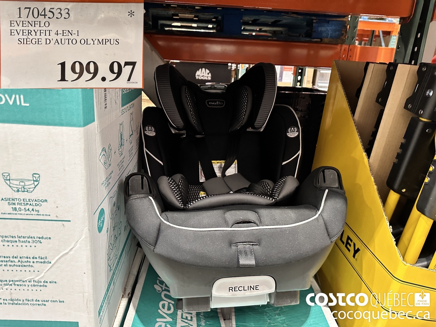 Costco evenflo clearance car seat