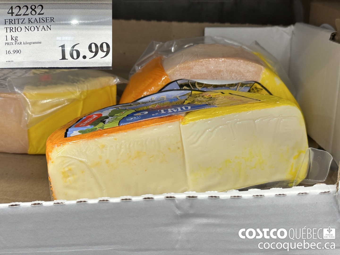 Le Super Post du mercredi, fromages , le 2 août , 2023 - Costco Quebec Fan  Blog