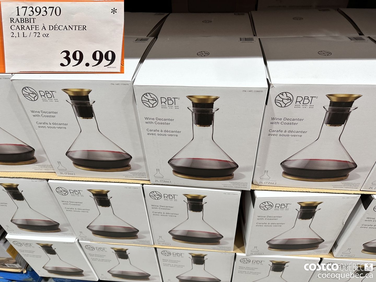 Fin de semaine Costco Soldes du 1012 novembre , Québec /Costco weekend